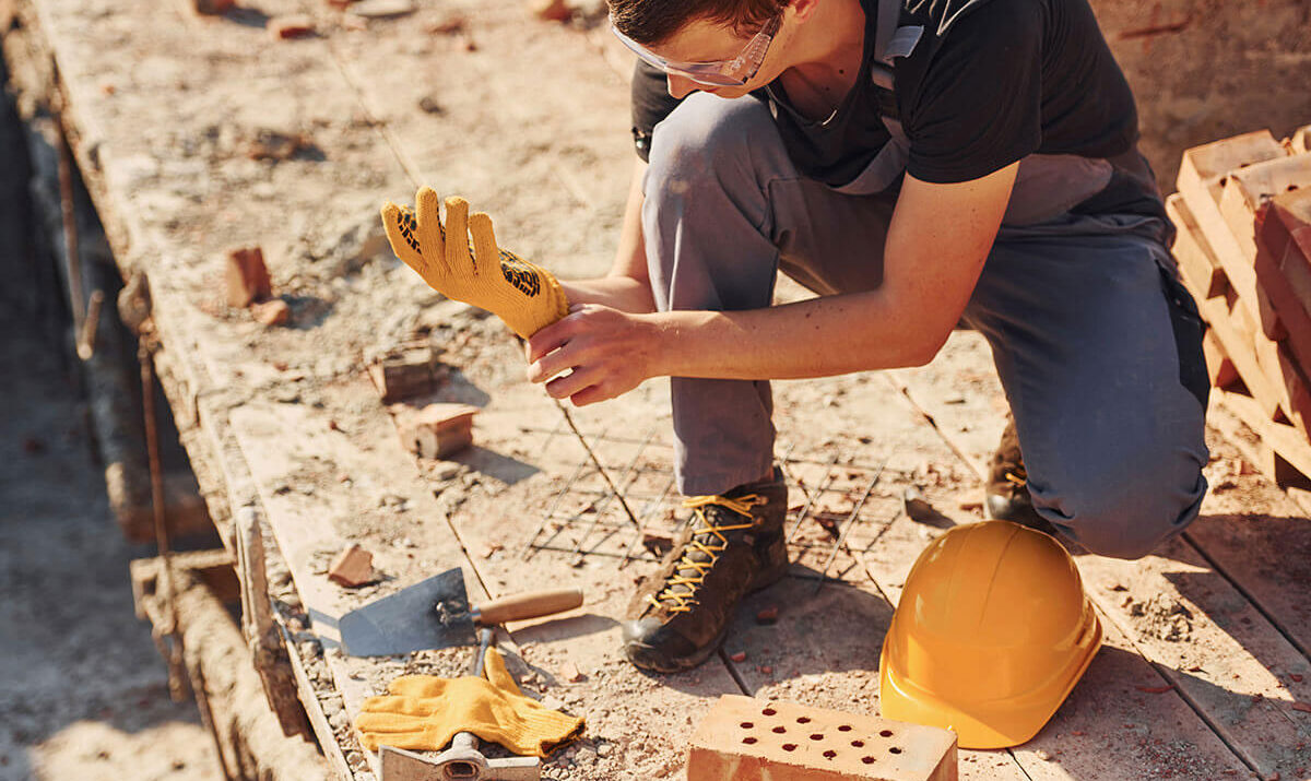 Construction Is Hard Working Project